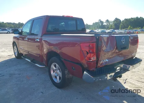 2005 Nissan Titan Se из США, поврежденный, VIN 1N6BA07A05N572097